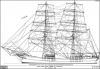 Wood Brig "Marie Sophie" of Falmouth - Sail and Rigging Plan