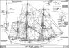 "Endeavour" Bark - Sail and Rigging Plan